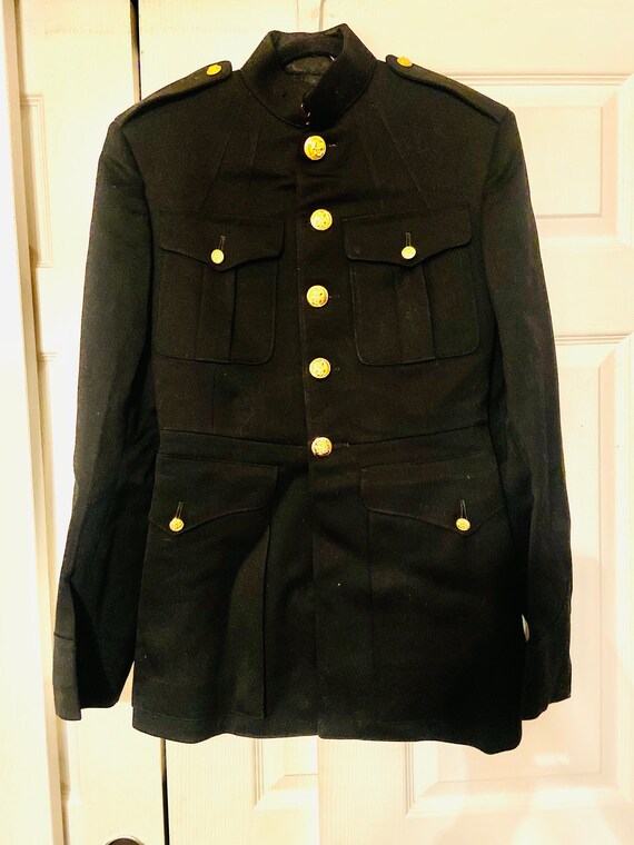 vintage military uniform jacket and hat Gem