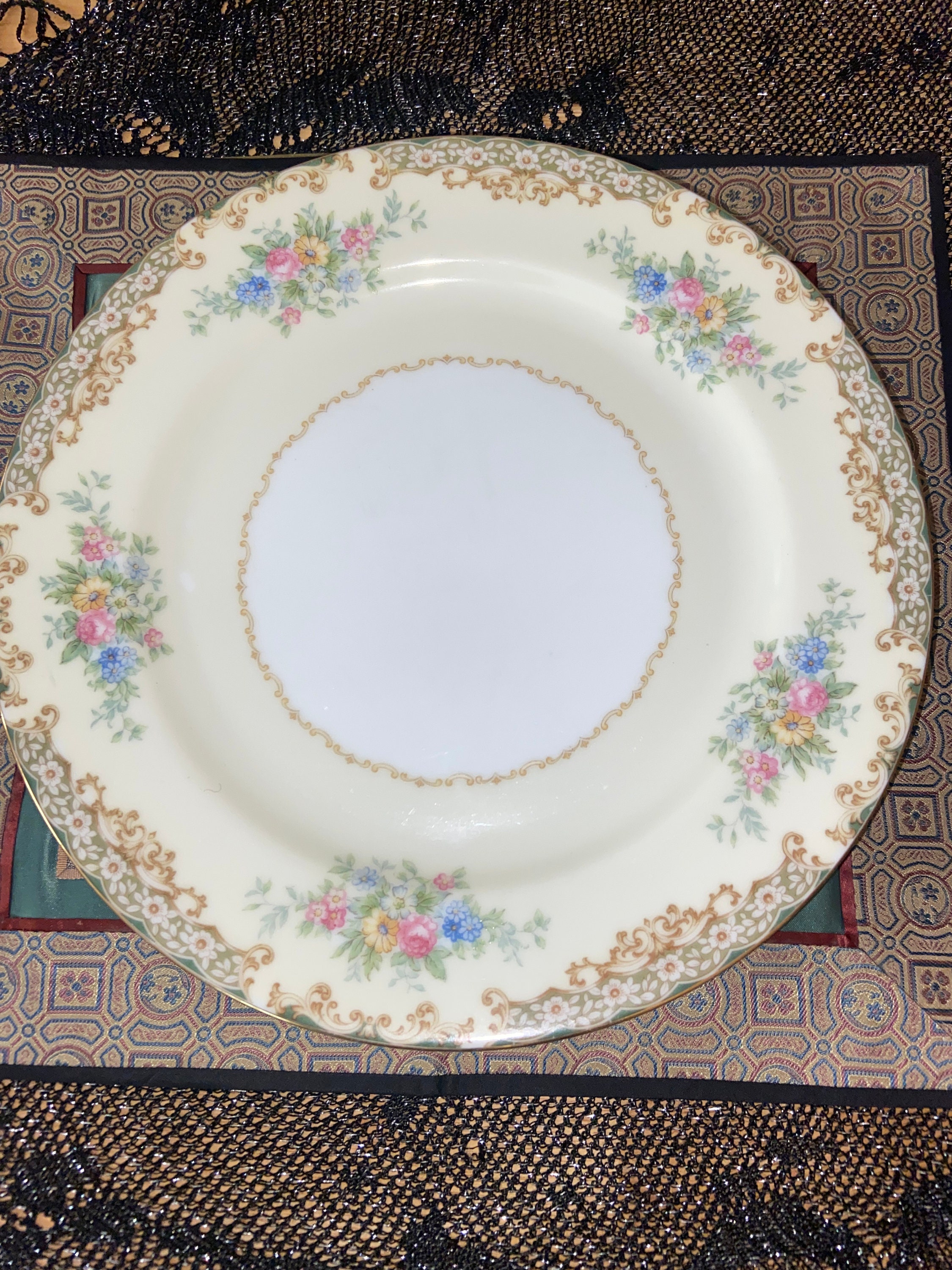 Vintage Noritake 6 piece set plates Etsy