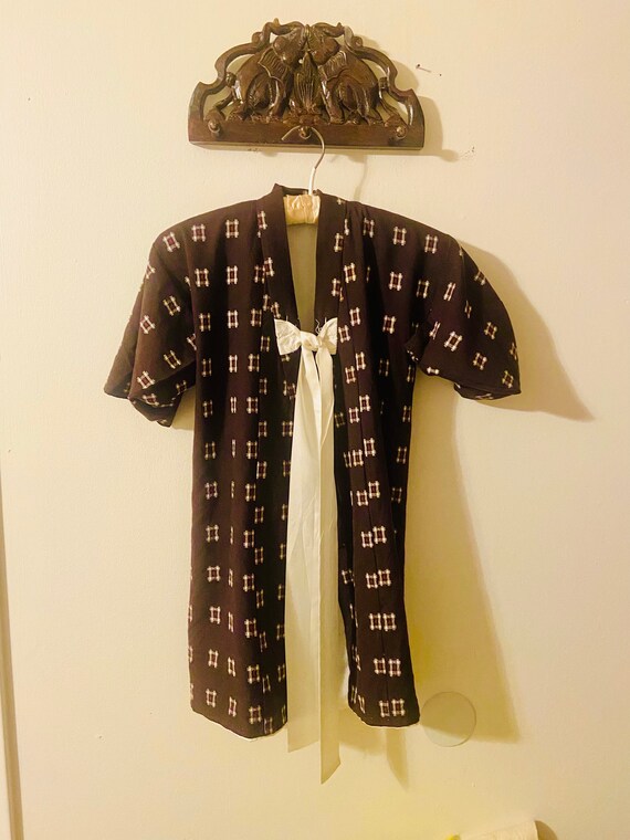 Vintage BrownChildren’s Kimono Jacket - image 1