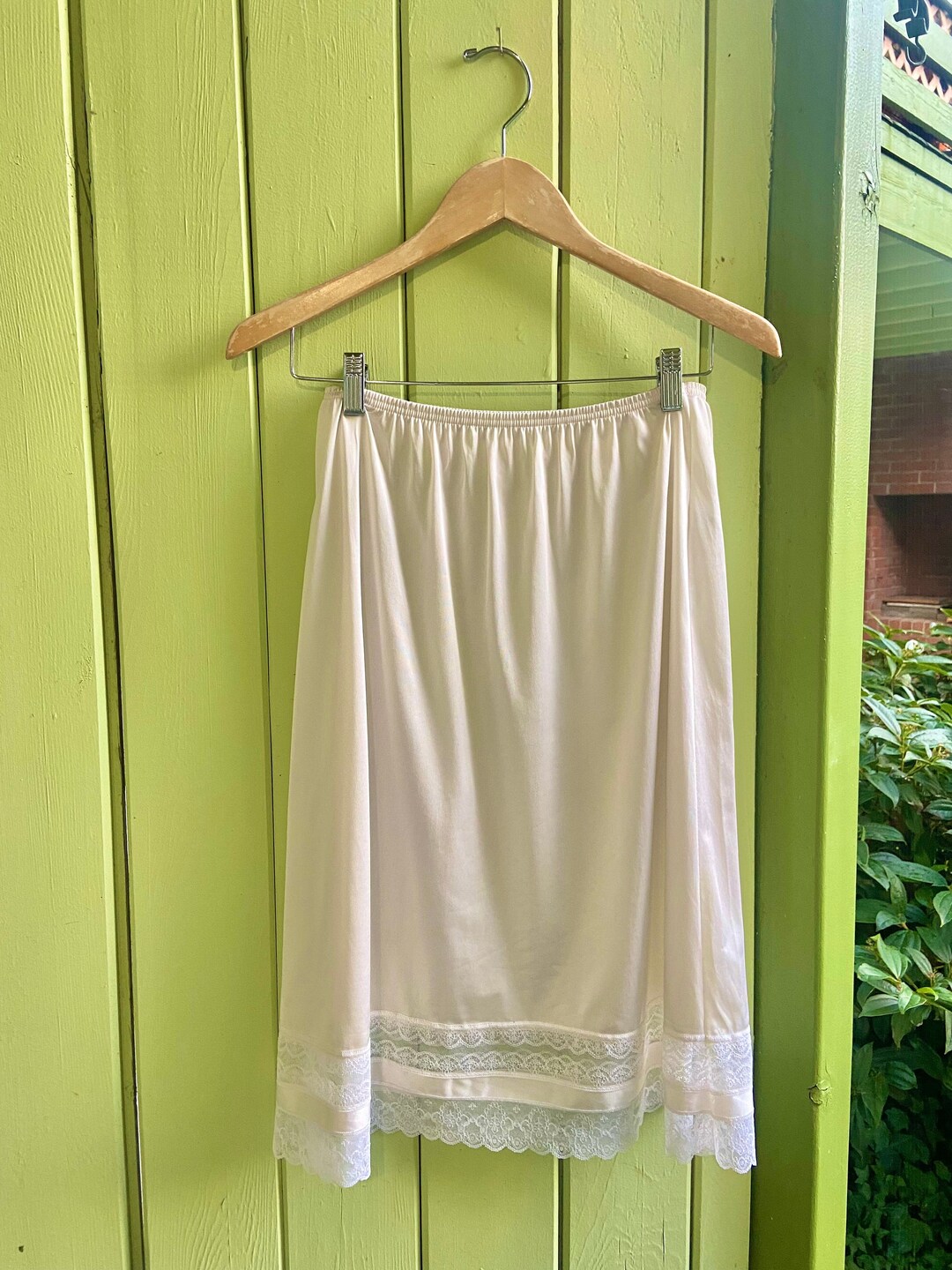 Vintage Vanity Fair Half Slip Size M Etsy
