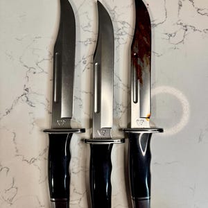 Prop Resin Buck 120 Scream knife *Not a real knife* - READ DESCRIPTION image 9