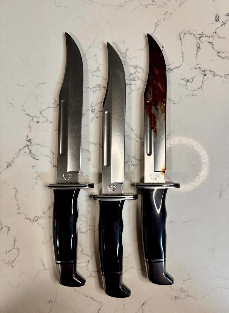 Prop Resin Buck 120 Scream knife *Not a real knife* - READ DESCRIPTION image 9