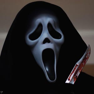 Prop Resin Buck 120 Scream knife *Not a real knife* - READ DESCRIPTION image 3