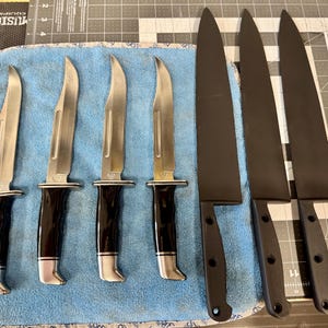 Prop Resin Buck 120 Scream knife *Not a real knife* - READ DESCRIPTION image 14