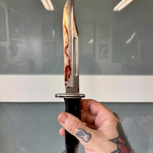 Prop Resin Buck 120 Scream knife *Not a real knife* - READ DESCRIPTION image 6