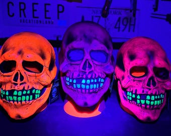 Post Mortem Latex Skull Mask