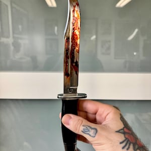 Prop Resin Buck 120 Scream knife *Not a real knife* - READ DESCRIPTION image 5