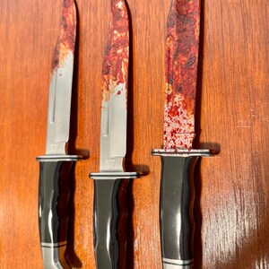 Prop Resin Buck 120 Scream knife *Not a real knife* - READ DESCRIPTION image 15