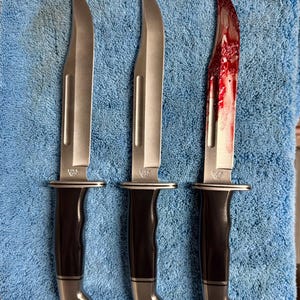 Prop Resin Buck 120 Scream knife *Not a real knife* - READ DESCRIPTION image 7