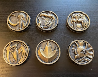 Super Sentai Zyuranger Dino Medal / Power coin set
