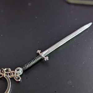 Medieval Claymore Sword Keychain | 3D Print | Accessory | JK3DProductions