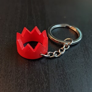 Runescape Party Hat Keychain, JK3DProductions, Small Gifts, PartyHat, Crown Keychain Red
