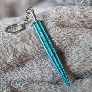 Bloodborne Inspired Ludwig&#39;s Holy Blade Glow in The Dark Keychain | JK3DProductions