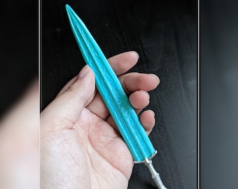 Bloodborne Ludwig's Holy Blade Display Prop: Glow in Dark Resin 3D Print (6 Inches), JK3DPRODUCTIONS