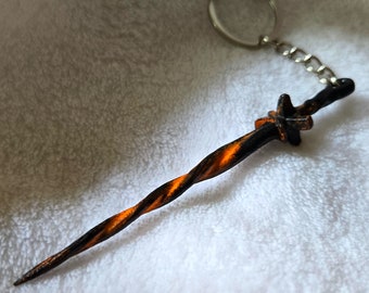 Coiled Sword / Firelink Greatsword 3D Printed Keychain |JK3DProductions
