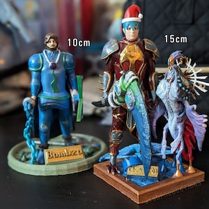 Runescape Custom Character 3D Print | RS3 | Runescape 3 | OSRS | Old School RS | JK3DProductions