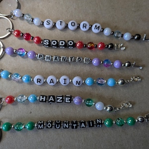 Ghoul Beaded Keychains
