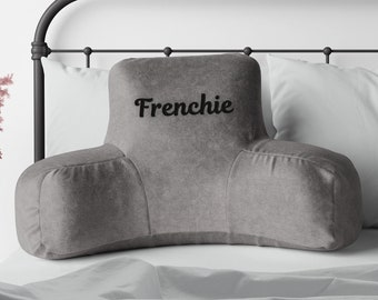 Custom Reading Pillow | Personalized Rest Pillow | Custom Embroidery Pillow | Gift for Her | Gift for Grandma Nana | Custom Name Pillow