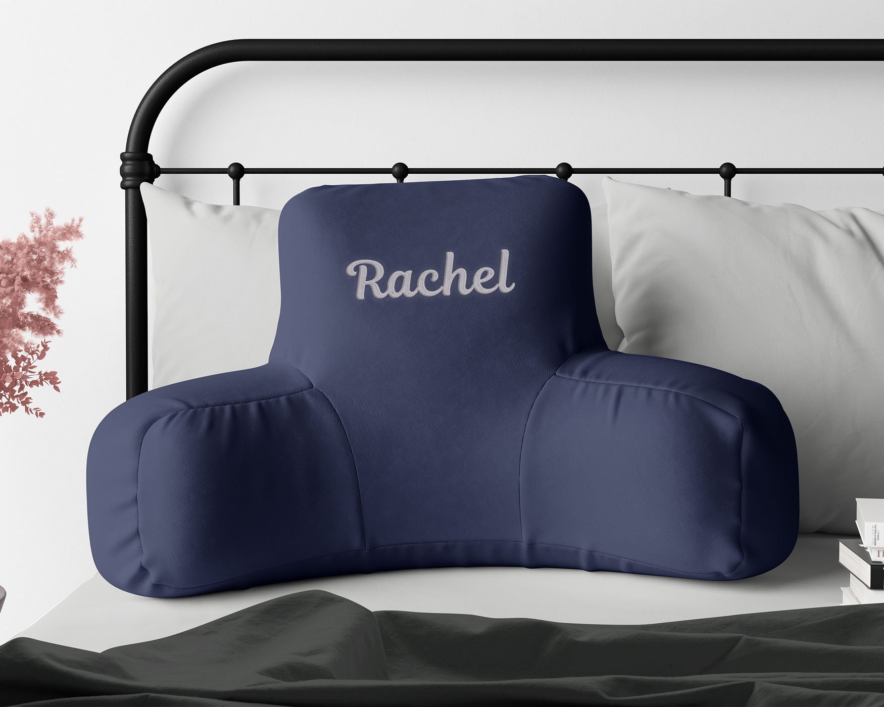 Backrest Pillow With Arms & Adjustable Headrest