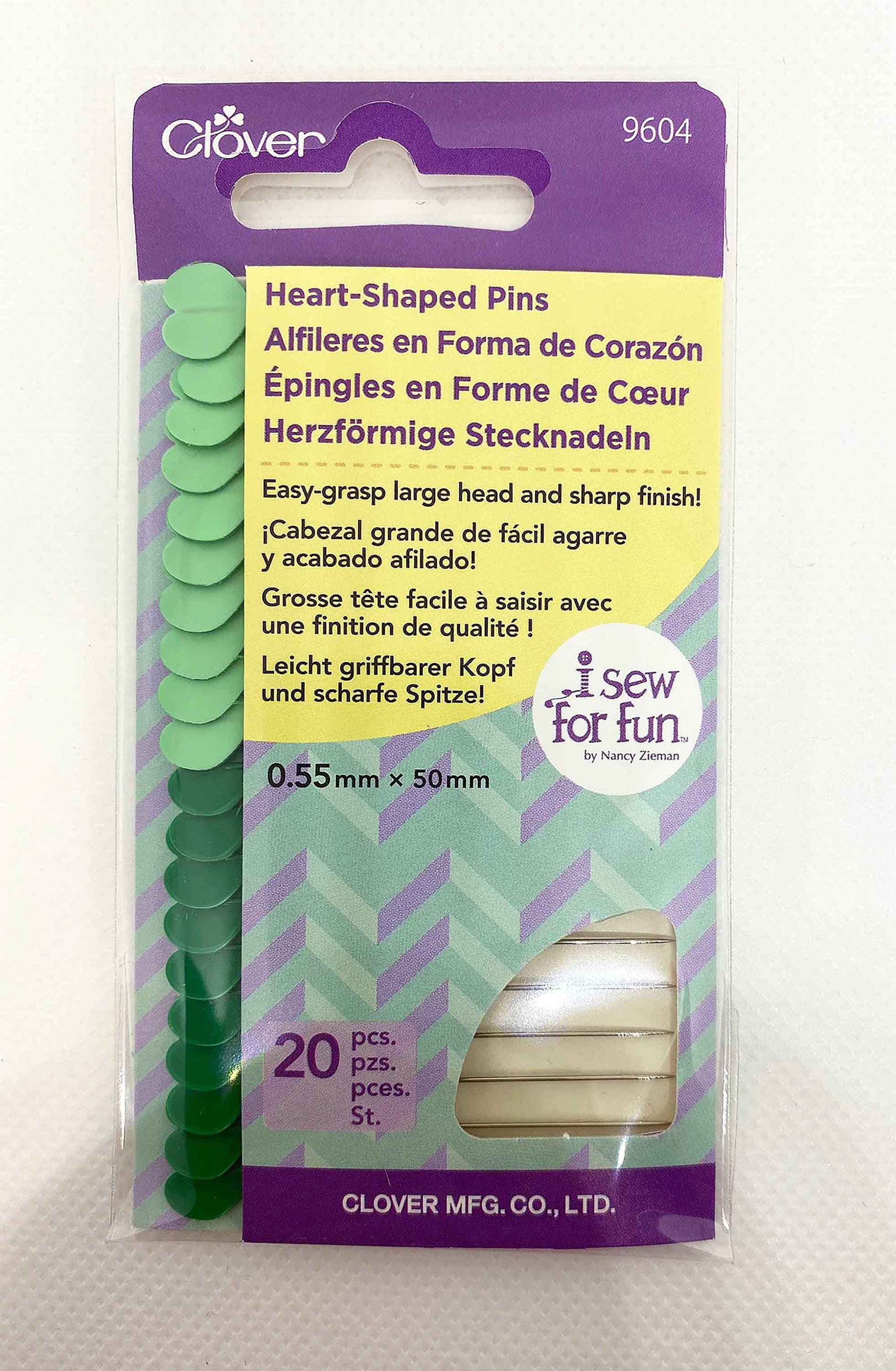 Pearl Head Straight Pins for Sewing & Crafts, 100 Pins, 1 1/2, Individual  Colors 