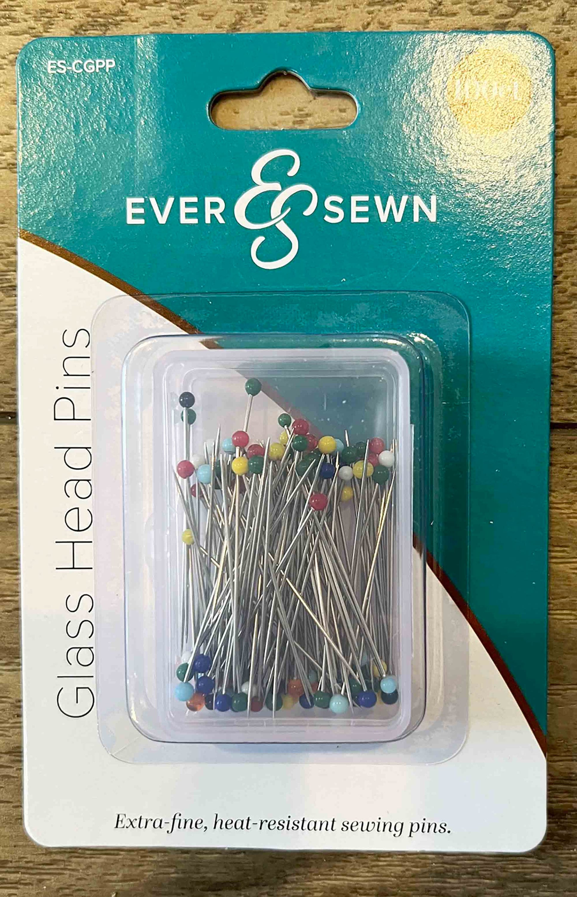 glass headed sewing pins — Blackbird Letterpress