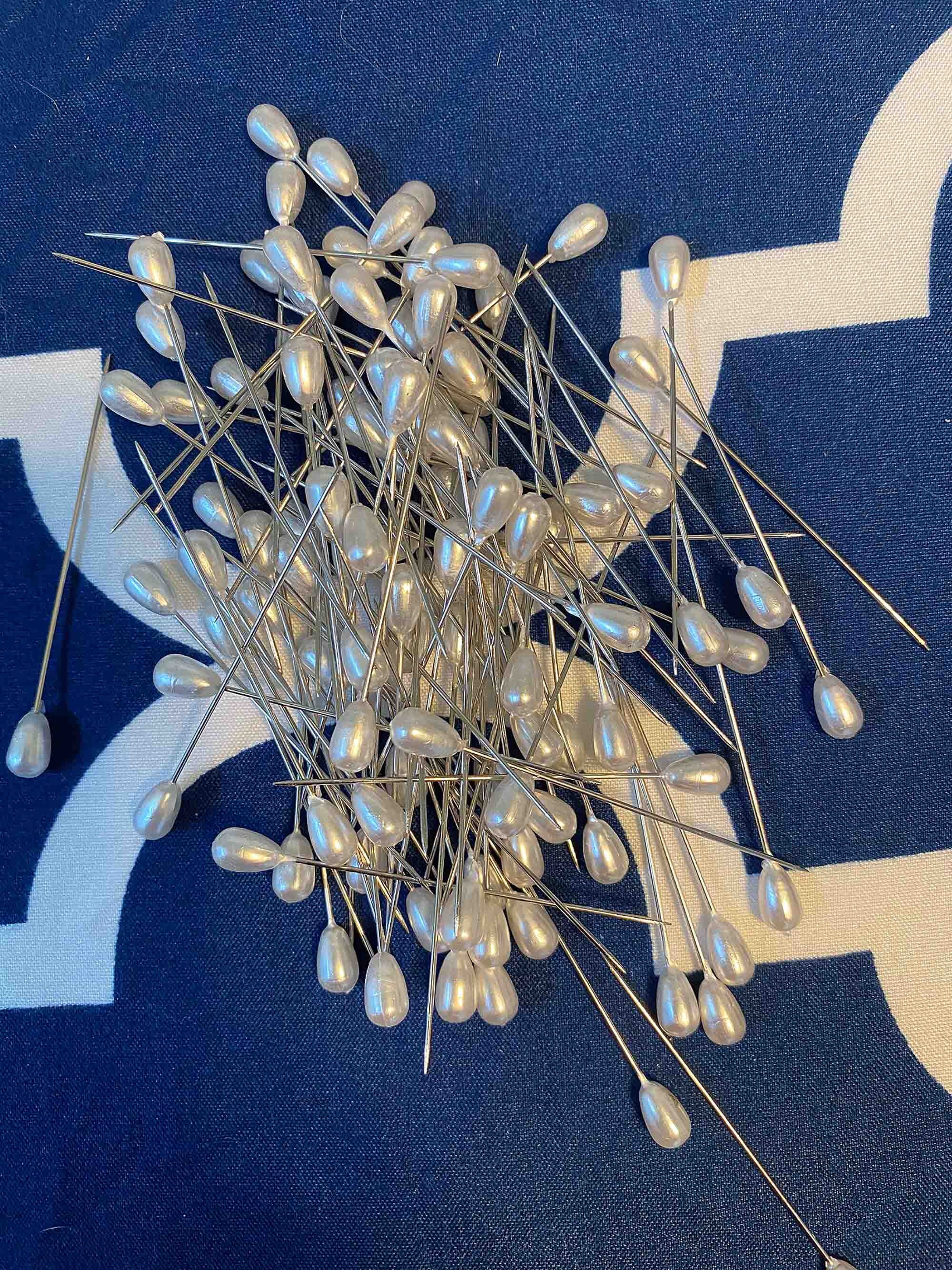 Oval Pearl Head Straight Pins for Quilting Sewing & Crafts Etsy