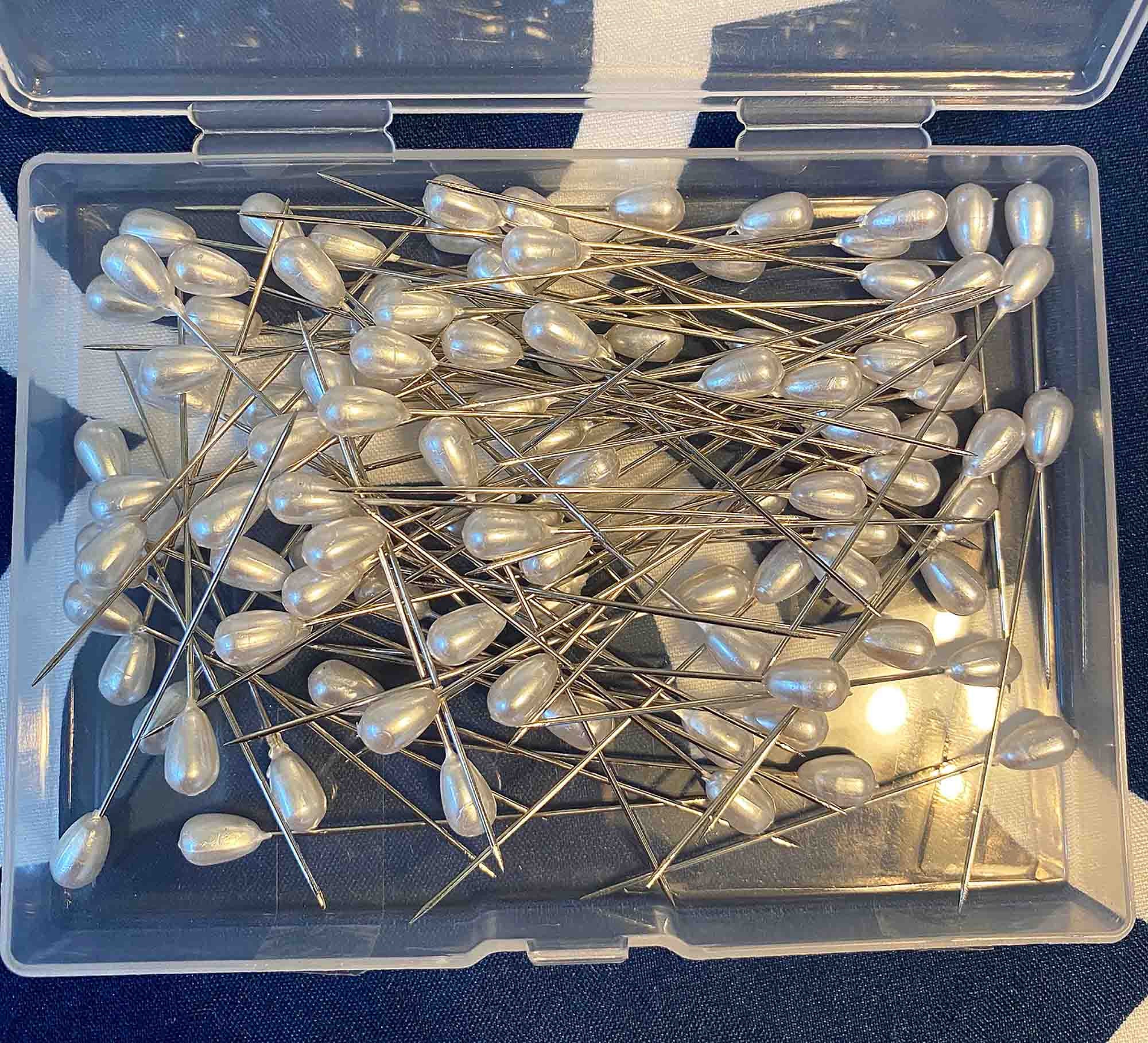 Oval Pearl Head Straight Pins for Quilting Sewing & Crafts Etsy