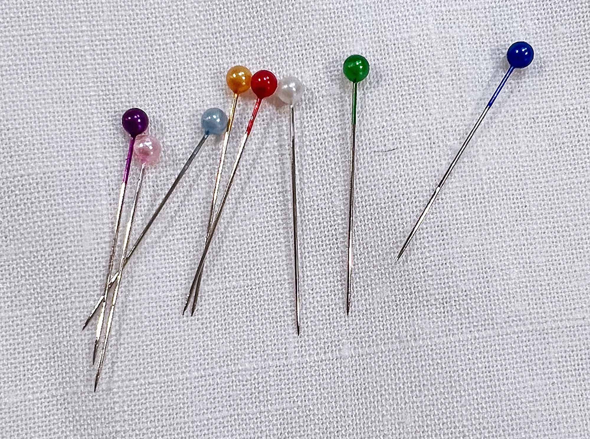 Pearl Head Straight Pins for Quilting Sewing & Crafts 100 Etsy