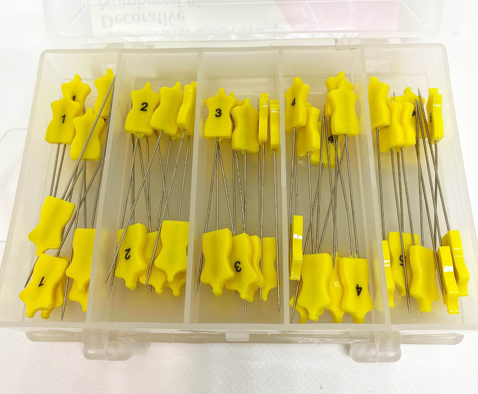 Numbered Straight Pins for Sewing & Crafts 200 Pins 1 Etsy