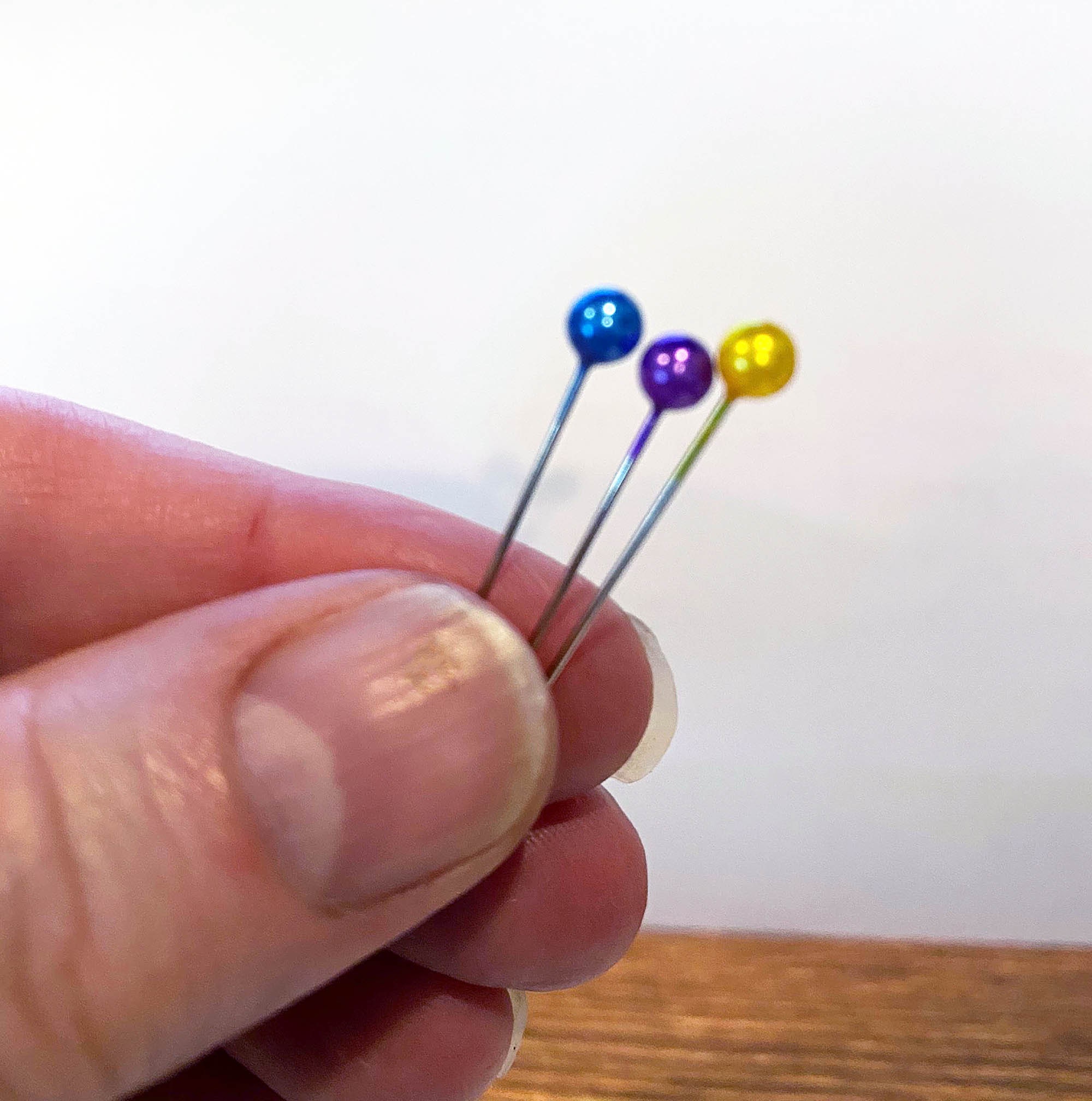 Pearl Head Straight Pins for Sewing & Crafts 100 Pins 1 Etsy