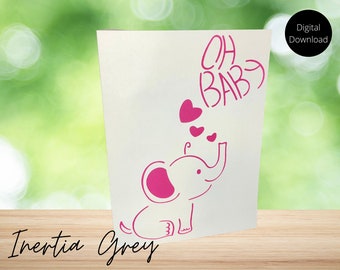 Download Baby Card Svg Etsy