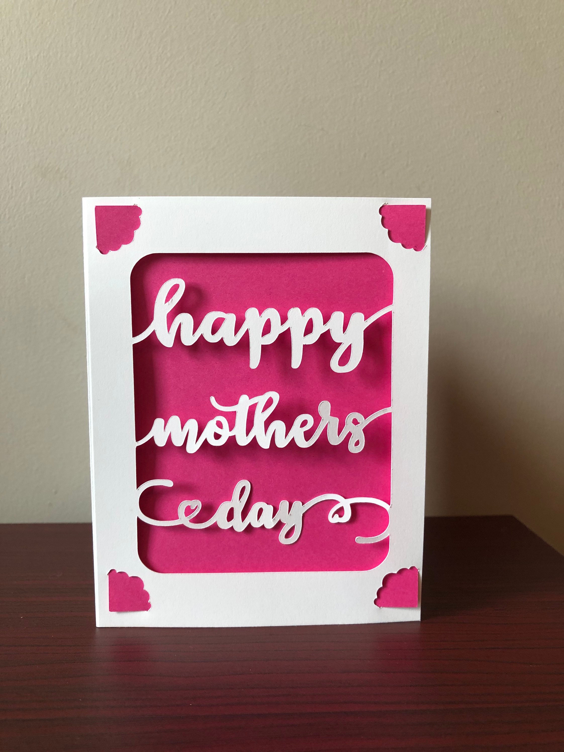 Download Cricut Joy Happy Mother S Day Insert Card Svg Digital Cut Etsy