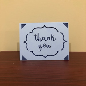Thank You Insert Card SVG Cricut, Joy, Silhouette Digital cut File