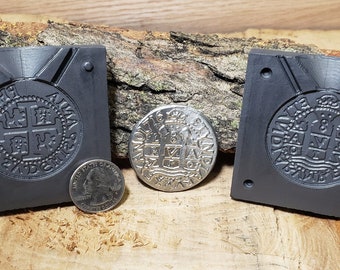 Graphite Coin Mold Knights Templar Coin Pour Your Own Bullion 