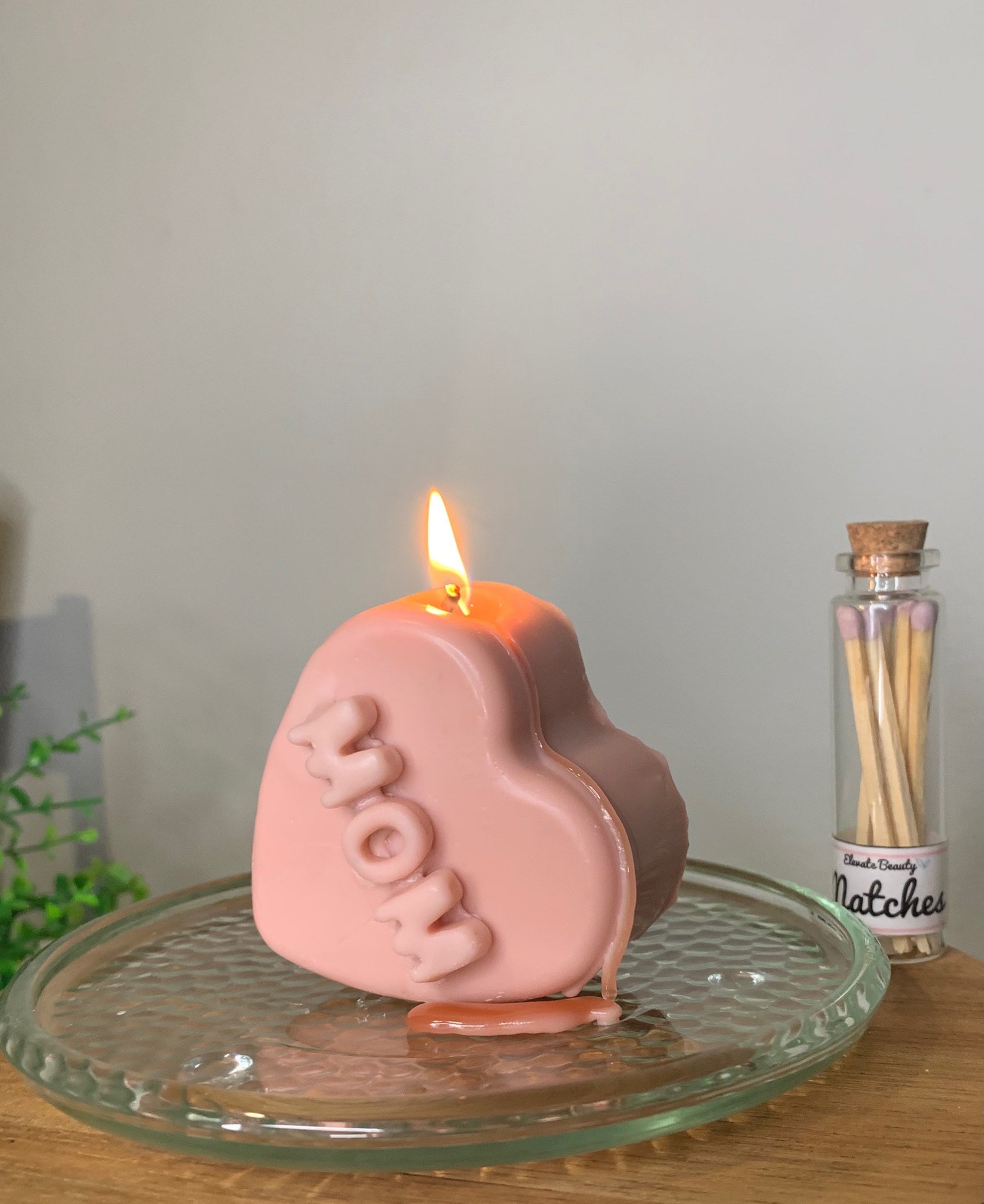 Pillar Candles Set Decorative Candles Pillar Candles Etsy