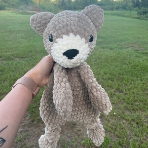 Crochet Bear Lovey