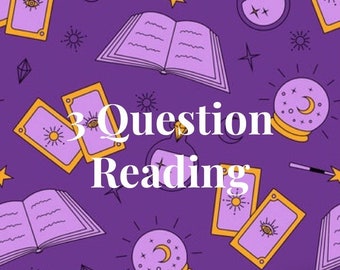 3 Questions Reading!