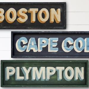 Custom City Sign, Location Sign, Personalized Town Wall Decor, Hometown Gift, Travel Souvenir Wall Art, Vintage City Sign, Town Pride