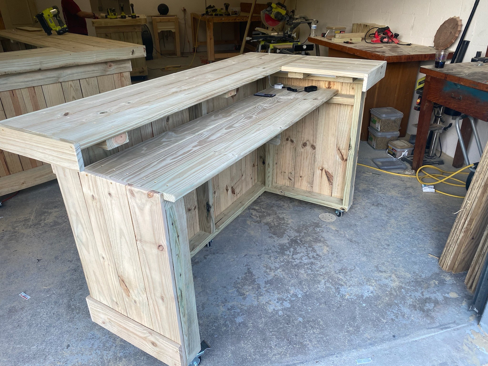 Your Bar Custom Ordered Indoor/outdoor Tiki Bar Shipping Etsy