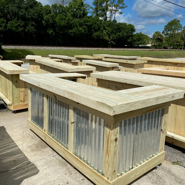 Call or text us!!! Custom bars for sale! Shipping nationwide. Tiki bars. Indoor bars. Outdoor bars. Man cave