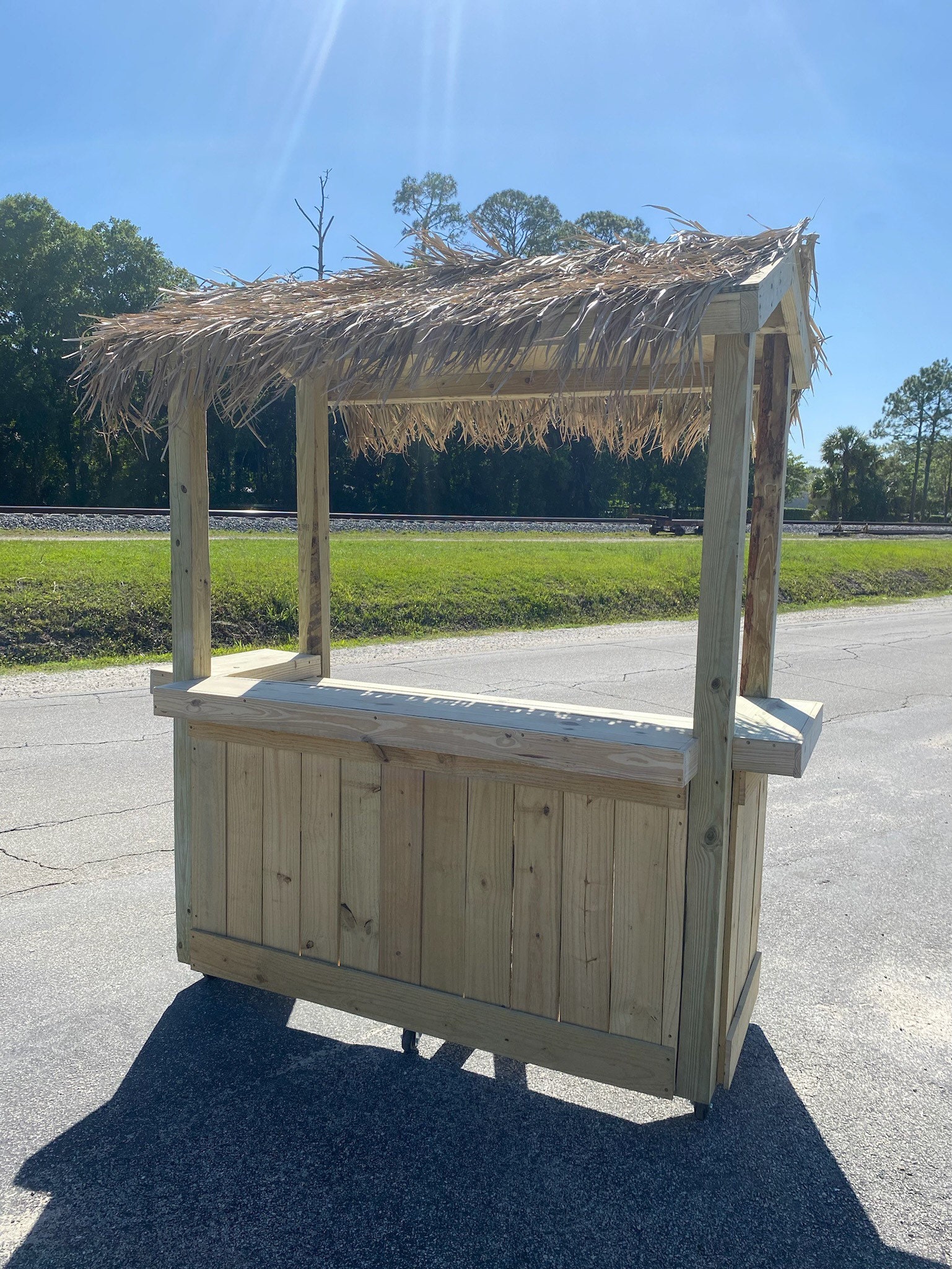 Call Us Today Custom Outdoor Tiki Bars for Sale Shipping Nationwide