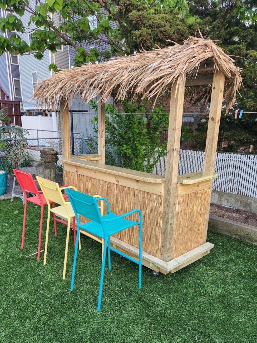 Call Us Today Custom Outdoor Tiki Bars for Sale Shipping Nationwide Rustic,modern, Tiki, Party