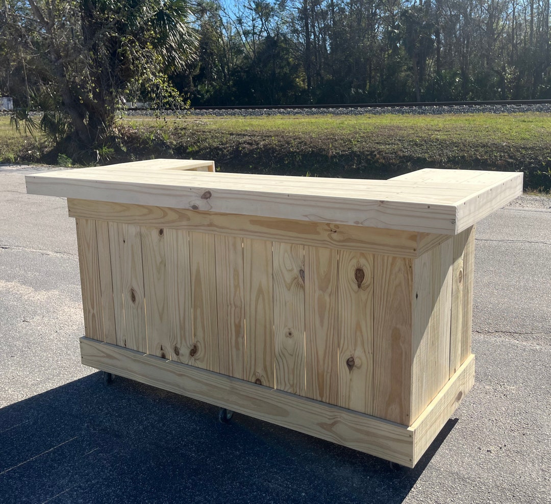 Custom Build Indoor/outdoor Tiki Bar Mancave Patio Bar. Etsy