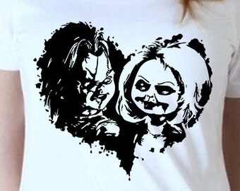 bride of chucky tiffany shirt