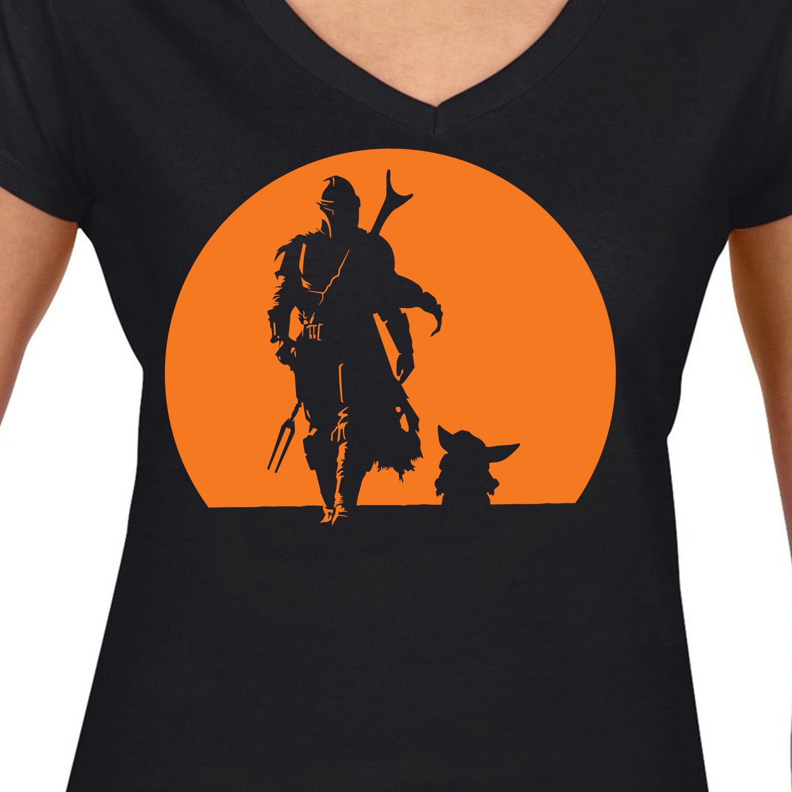 Download Mandalorian Digital Cut File // Boba Fett And Baby Yoda ...