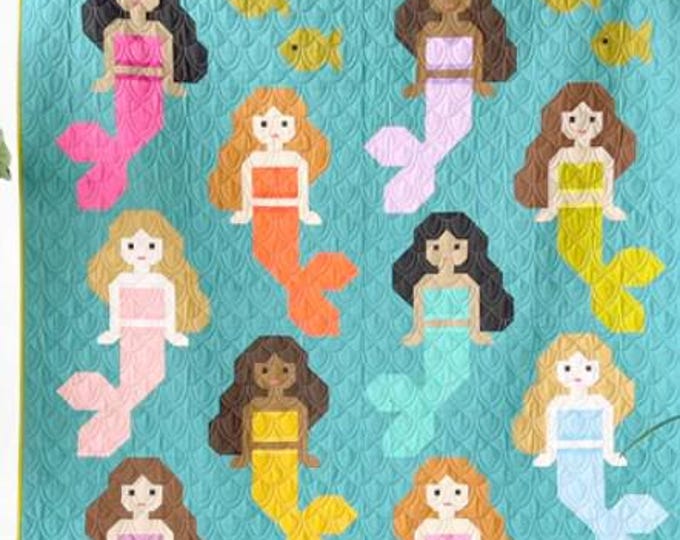 Mermaids Quilt Pattern - Etsy