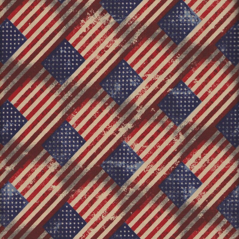 American Flag Fabric - Etsy