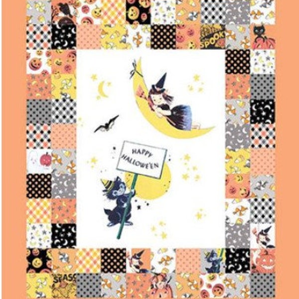 Halloween Fabric Panels Etsy