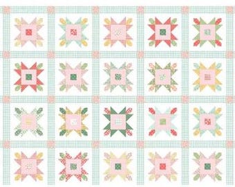 Clover Farm Cheater Print Fabric by Riley Blake