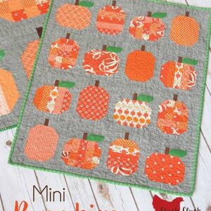 Mini Pumpkins Quilt Pattern by Cluck Cluck Sew